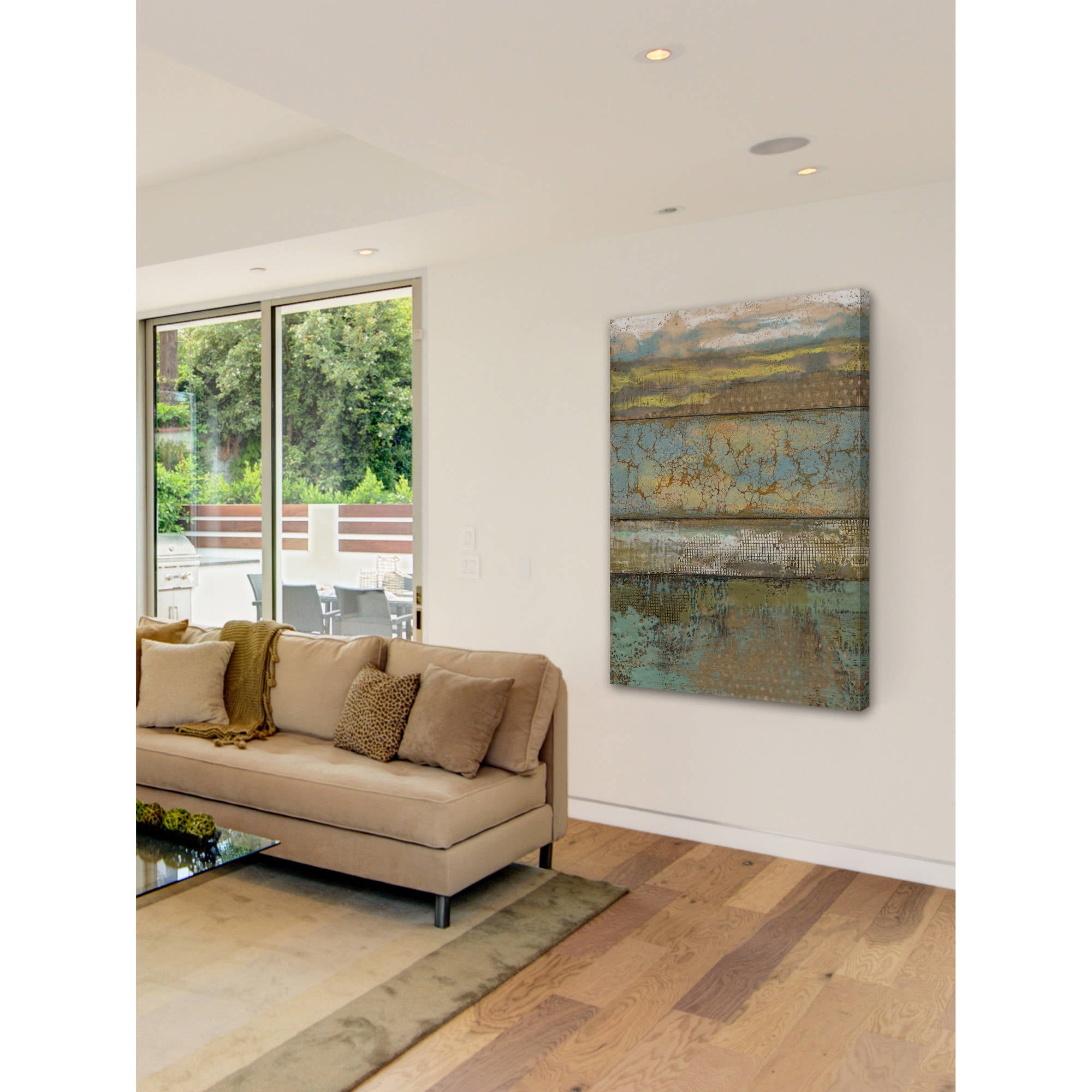 Marmont Hill "Segmented Textures I" Painting Print on Wrapped Canvas