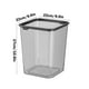 thumbnail image 3 of 12 Litre Household Light Translucent Waste Bin Basket Suitable For Bedroom Waste Bins, 3 of 6