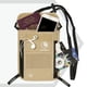thumbnail image 3 of VENTURE 4TH Passport Holder Neck Wallet with RFID Blocking Nylon Lining - Hidden Neck Pouch for Travel (Beige), 3 of 8