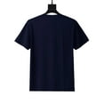 thumbnail image 3 of Camiseta estampada con flores para mujer, cómoda, de manga corta y cuello redondo, ideal para el tiempo libre., 3 of 6