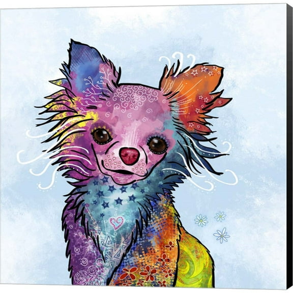Great Art Now Colorful Pets I by Duirwaigh, Canvas Wall Art, 12W x 12H