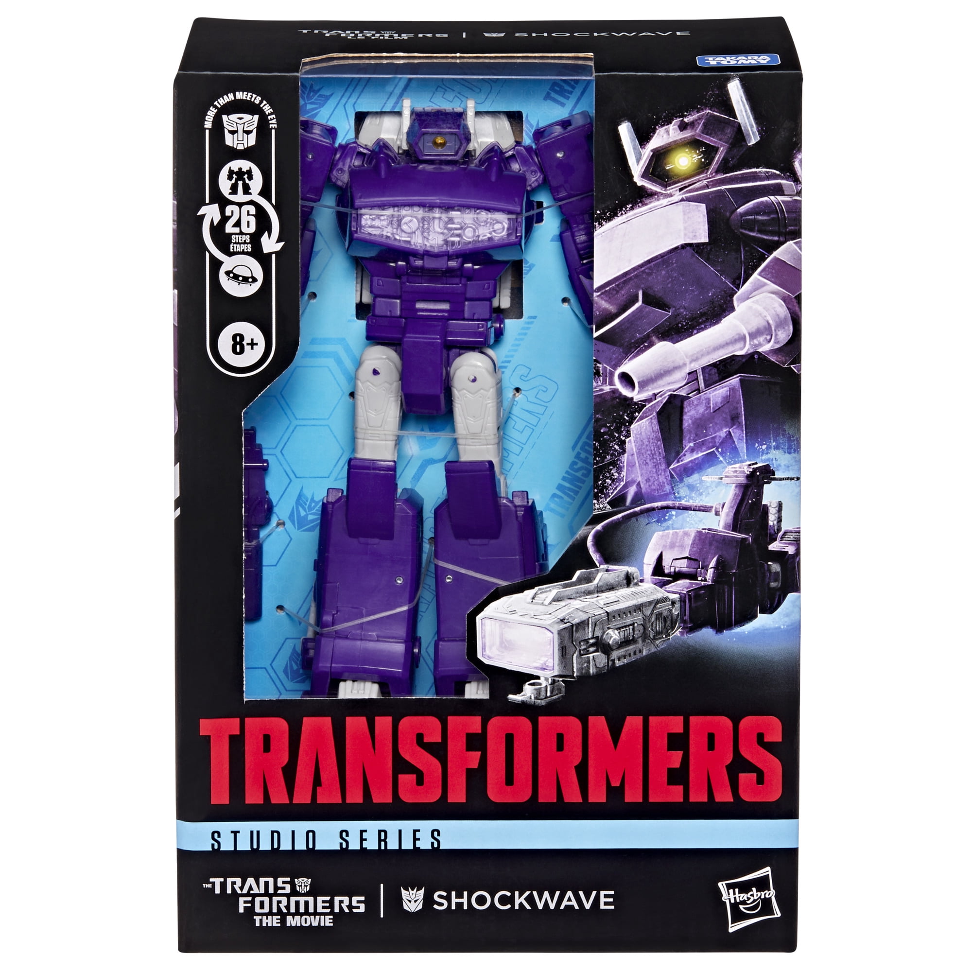 Transformers Toys Studio Series The Transformers: The Movie Shockwave Action Figure, 8+
