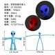 thumbnail image 2 of Tubo telescópico de forma Variable Alien de 4 colores, juguete divertido, rompecabezas, tubo de estiramiento de descompresión, juego de estiramiento de descompresión, 2 of 5