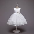 thumbnail image 2 of Vestido infantil Vestido de princesa Vestido de manga larga para actuación de piano Vestido de noche para anfitrión de niño de flores Cumpleaños, 2 of 6