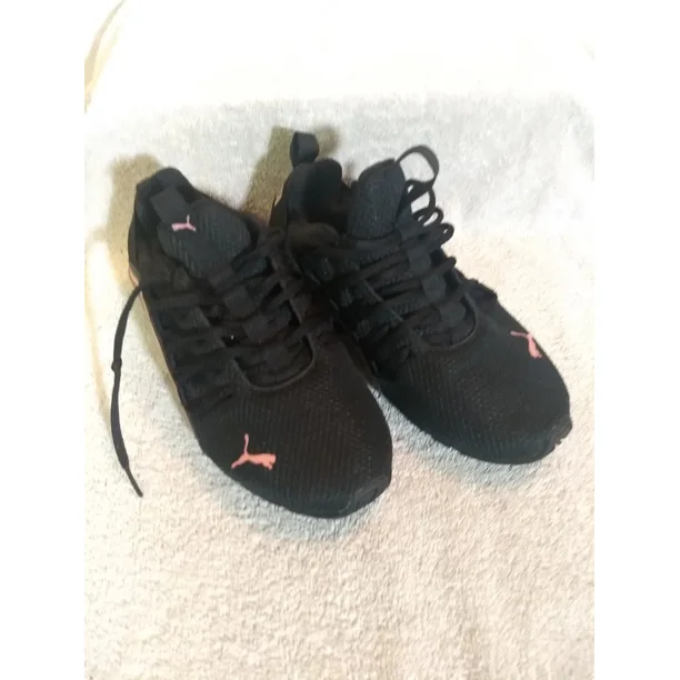 PU & MA Womens Axelion Black Rose Gold Athletic Shoes, Size: 9 Pre-Owned #US8-13