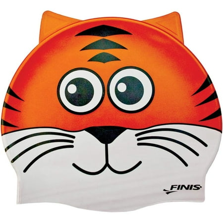 Animal Swimming Cap Animal Head Swim Cap (Tiger), Enjoy the water with these fun, youth-sized swim caps! By FINIS ()