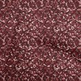 thumbnail image 1 of oneOone Rayon Maroon Fabric Abstract Sewing Craft Projects Fabric Prints By Yard 56 Inch Wide, 1 of 4