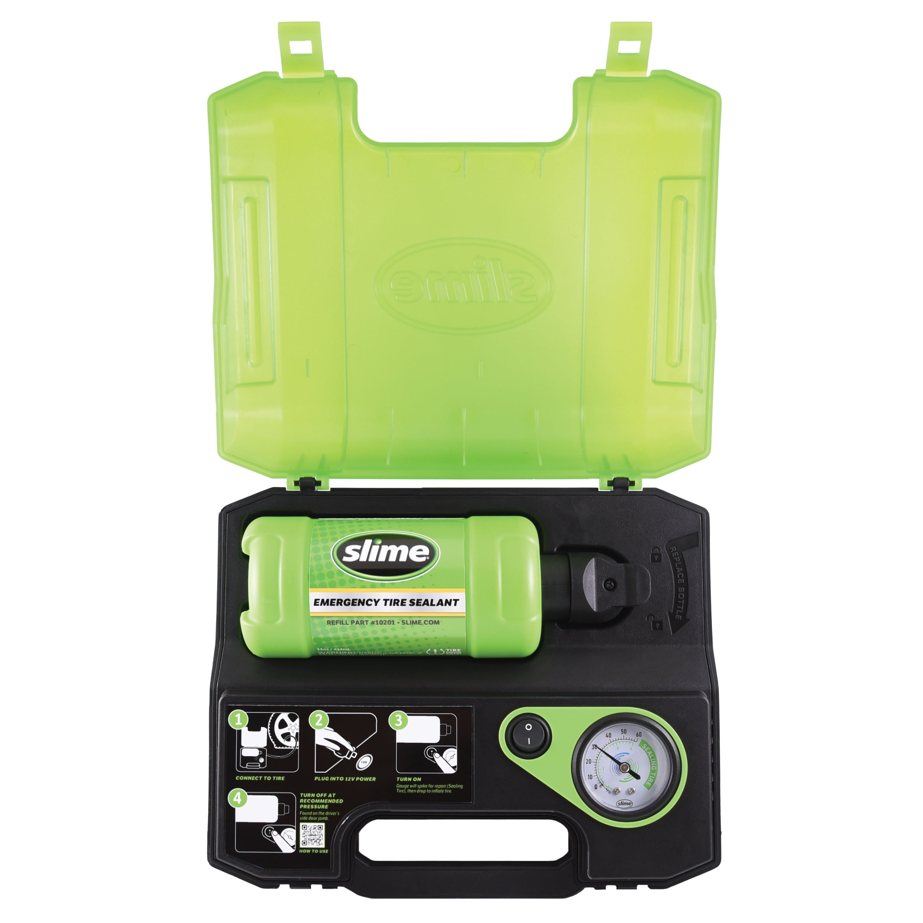 Slime Smart Spair Ultra Car/Trailer Flat Tire Repair Kit - 50158