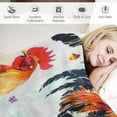 thumbnail image 3 of Nawypu  Rooster Blanket Chicken Blanket Ultra Soft Farmhouse Fuzzy Blanket for Bedroom Couch Living Room Decoration for Adults Teens Baby, Rooster Chicken Gift, 3 of 6