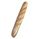 thumbnail image 3 of Realistic Fake Bread Lifelike Baguette Shape PU Material Home Decoration 17.68X2.36X1.18IN 1Pcs, 3 of 5