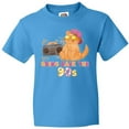 thumbnail image 3 of Inktastic Bring Back the 90s Cool Orange Cat Youth T-Shirt, 3 of 5