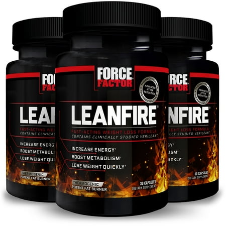 3 Pack Force Factor Leanfire Fast Acting Weight Loss 3 Pack Force Factor Leanfire Fast Acting Weight Loss
