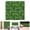 Green 4 pieces, variant on Ataucjin Artificial Green Wall Panel, Vertical Multi-Layer Design, Artificial Grass Wall, DIY Interlocking System, Indoor/Outdoor Garden Backdrop for Home, Office or Event Decor