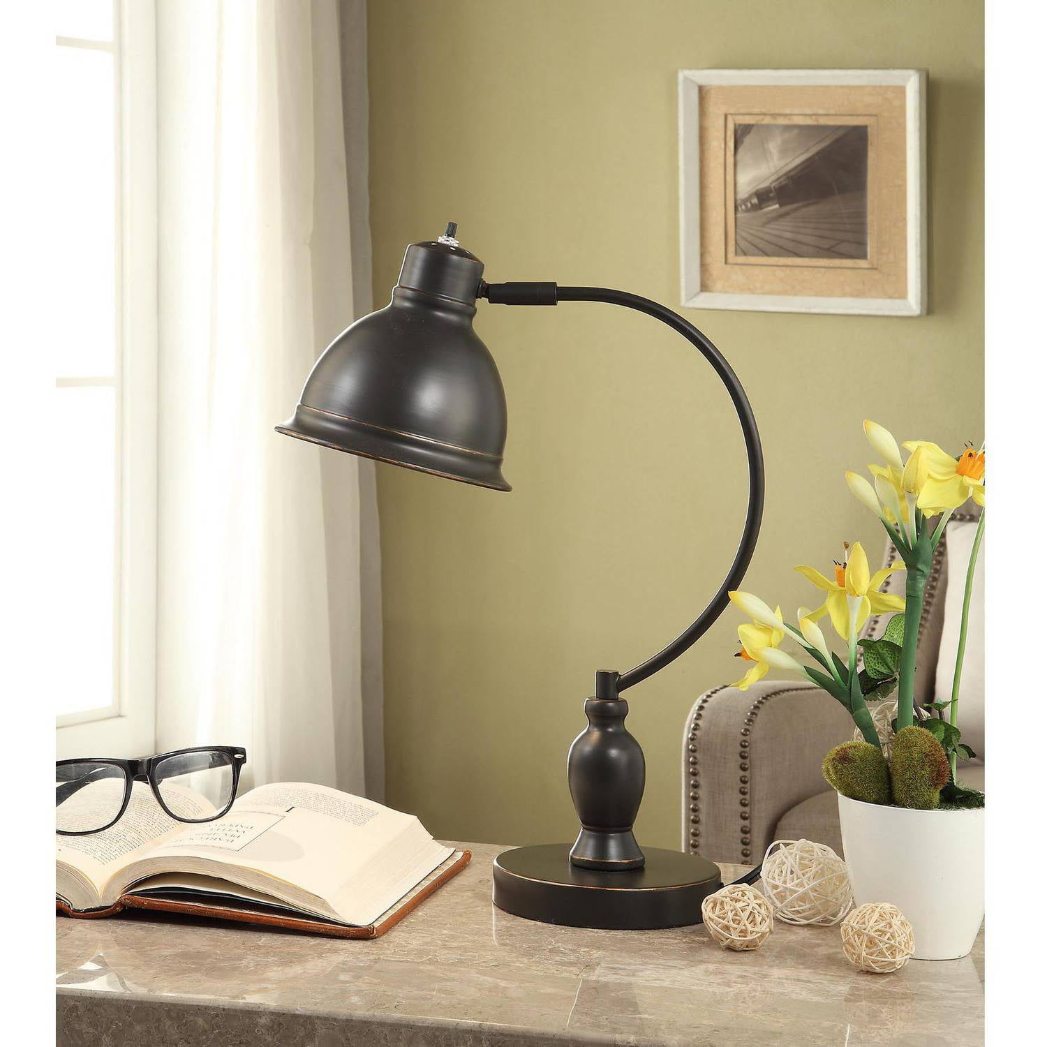 better homes and gardens bronze usb desk lamp