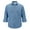 02 Dusk Blue, variant on Coevals Club Men's Denim Button Up Western Cowboy Pearl Snap Long Sleeve Shirt Classic Casual Workwear 01 Dusty Blue Small