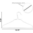 thumbnail image 5 of Mr. Pen Wire Metal Clothing Hangers, 10 Pack, 5 of 7