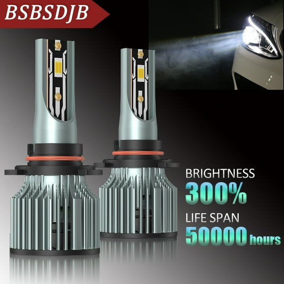 For Hyundai Sonata 2015-2019 - 9005 HB3 LED Headlight Bulbs 6000K Bright White