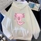thumbnail image 3 of Nueva sudadera con capucha estampada con patrón de axolotl lindo kawaii para beber té con leche para mujer, sudadera deportiva cómoda e informal para exteriores, 3 of 5