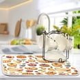 thumbnail image 5 of Bread Berry Pumpkin Dish Drying Mat 16x18 Absorbent Microfiber Draining Rack Pad for Kitchen Counter Sink, 5 of 8