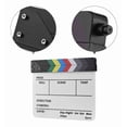 thumbnail image 2 of Clapperboard Cinema Clapperboard Professional, acrílico blanco, 2 of 8