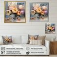 thumbnail image 4 of Designart "Still Life Of Tulip Bouquet II" Tulips Floater Framed Wall Decor, 4 of 5