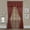 Burgundy, variant on Woven Trends Modern Geometric 6-Piece Window Treatments Curtains, 55 x 84 Inches Rod Pocket Panels Light Filtering Curtain with Attached Valance, Underlay, and Tie Straps for Room Decor, Dark Gray