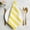 Yellow, variant on Black Striped Cloth Napkins, Modern Simple Monochrome Geometric White Washable and Reusable Dinner Napkins Set of 6, Table Napkin for Kitchen Party Birthday Wedding Hotel Housewarming 20"x20"