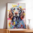 thumbnail image 2 of American Water Spaniel Dog Art - Watercolor Style Wall, Home or Apartment Decor - Sweet Poster Print Gift for Puppy Lovers, Dog Lovers, Women, Girls, Kids, Baby Room, Nursery, 2 of 5