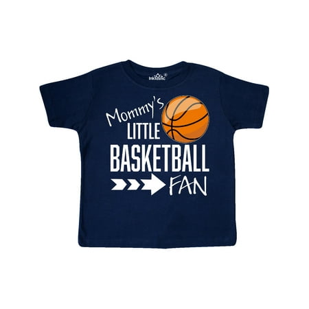 

Inktastic Mommy s Little Basketball Fan Gift Toddler Boy or Toddler Girl T-Shirt