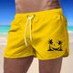 thumbnail image 1 of WILLBEST Pantalones Cortos de Verano para Hombre, Deportivos, de Moda, para El Tiempo Libre, para Viajes, de Poliéster, con Estampado de Cocoteros, para Playa, 1 of 3