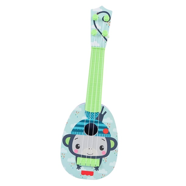 Juguete de Ukelele para Niños Pequeños 4 Cuerdas Sonido Instrumento Musical de Guitarra para Niños Simulados para Principiantes ANGGREK Otros