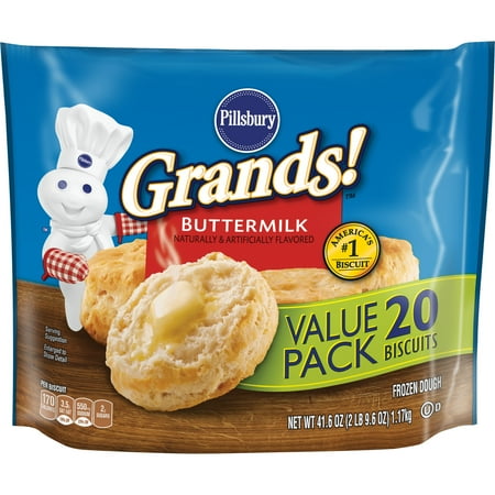 Pillsbury Grands! Buttermilk Frozen Biscuits - 41.6oz