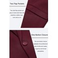 thumbnail image 5 of COOFANDY Mens One Button Sport Coat Blazer Lightweight Casual Formal Wedding Dress Jackets, 5 of 6