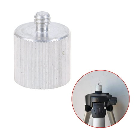 1pc 5/8'' to 1/4" Adapter Laser Level Rangefinder Tripod Stand AccessoriesL WA