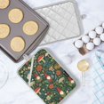 thumbnail image 5 of Yayeee Pot Holders Kitchen Heat Resistant with Pockets 7"x9.8" Cotton Oven Cooking Hot Pads, Forest Mushroom Pattern, 5 of 7