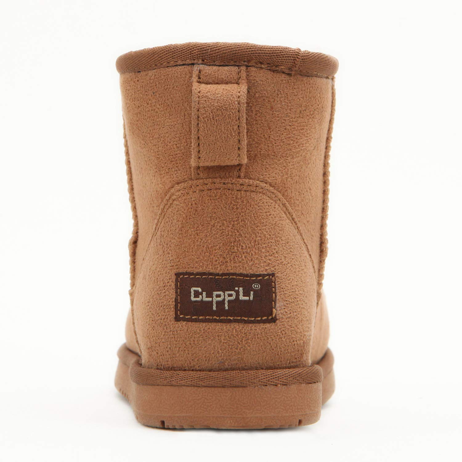 CLPP'LI Womens Classic Mini Winter Snow Boots - Tan - 8 - image 5 of 5