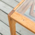 thumbnail image 3 of Open Side Wood End Table - Brown, 3 of 4