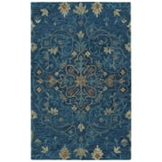 Kaleen Rachael Ray Agora Hand-tufted Ago06-10 Denim Area Rugs