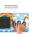 thumbnail image 5 of Hirioo Rainbow Animals on Noah's Ark for Mouse Pad ,Anti-Slip Base, Durable Stitched Edges, Perfect for Gaming, Office, and Home Use,16x35.5in, 5 of 9