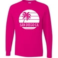 thumbnail image 3 of Inktastic San Diego California Beach Long Sleeve T-Shirt, 3 of 5