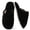 Black, variant on BERANMEY Cozy Slippers for Women Men Closed Toe Warm Womens Slippers with Fuzzy Lining Plush Soft Cozy House Slippers Shoes Slip-on Non slip Sole Comfortable for Indoor Bedroom Living Room