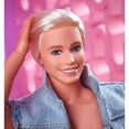 thumbnail image 4 of Barbie The Movie Collectible Ken Doll Wearing Denim Matching Set and Ken Signature Underwear, 4 of 7