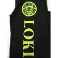 thumbnail image 2 of Marvel Comics Presents Loki Logo Men's Black Sleep Pajama Pants-Small, 2 of 7