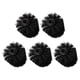 thumbnail image 3 of GOOHOCHY 5 cabezales de cepillo de limpieza útiles para baño, reemplazo de cabezales de cepillo, color negro., 3 of 8