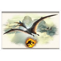 Jurassic World: Dominion - Quetzalcoatlus Focal Wall Poster, 22.375" x 34" Framed