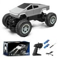 thumbnail image 1 of 2.4GHz Remote Control Tesla-Style Pickup Truck with Front/Reverse Lights, Rear-Wheel Drive, Rechargeable 3.7V Lithium Battery, USB Charging, For Home,Adult,Child, 1 of 5