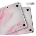 thumbnail image 5 of Design Skinz Marbleized Pink Paradise V6 Full-Body Wrap Scratch Resistant Decal Skin-Kit Compatible with MacBook 13" Air (A1466/A1369), 5 of 5