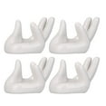 thumbnail image 3 of EeaseMX 4 soportes de mano de cerámica para ocarina, portátiles, de 6 agujeros, 3 of 7
