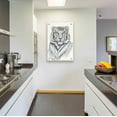 thumbnail image 3 of Epic Art 'White Tiger I' by Tim O'Toole, Acrylic Glass Wall Art, 24"x36", 3 of 3