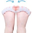 thumbnail image 4 of Toe Spreaders & Separators, Fast Pain Relief from Hammertoe & Bunions, Latex-Free Rubber Toe Stretchers Used for Nighttime, Yoga, Exercise, 1 Pairs, 4 of 5